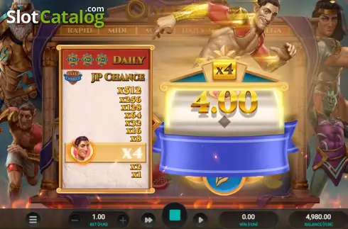 Οθόνη3. Olympus 7’s Dream Drop Κουλοχέρης
