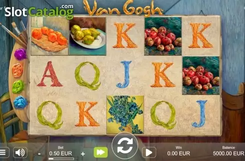 Οθόνη3. Van Gogh (Million Games) Κουλοχέρης 