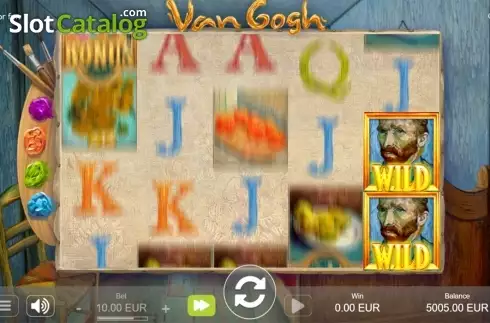 Οθόνη5. Van Gogh (Million Games) Κουλοχέρης 