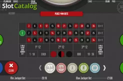 Οθόνη2. Double Ball Roulette (Felt Gaming) Κουλοχέρης 