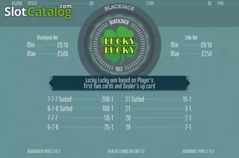 Blackjack Lucky Lucky (Felt Gaming)
