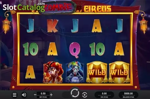 Οθόνη2. Zombie Circus Κουλοχέρης 