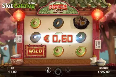Οθόνη3. Panda Rolls Κουλοχέρης
