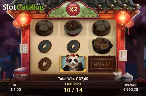 Οθόνη7. Panda Rolls Κουλοχέρης