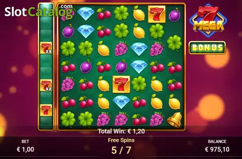 Οθόνη6. Mega 7 (Reloaded Gaming) Κουλοχέρης