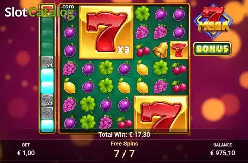 Οθόνη7. Mega 7 (Reloaded Gaming) Κουλοχέρης