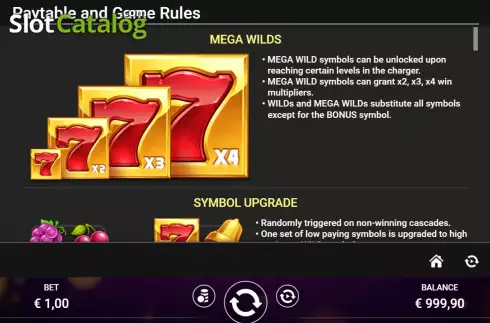 Οθόνη9. Mega 7 (Reloaded Gaming) Κουλοχέρης