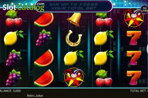 Οθόνη2. Retro Joker Κουλοχέρης
