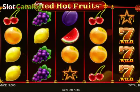 Οθόνη2. Red Hot Fruits (Retro Gaming) Κουλοχέρης 