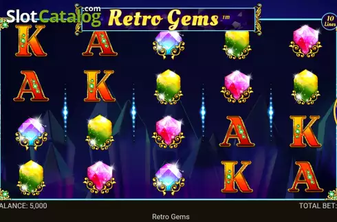 Οθόνη2. Retro Gems Κουλοχέρης 