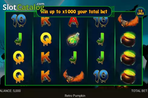 Οθόνη2. Retro Pumpkin Κουλοχέρης