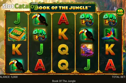 Οθόνη2. Book Of The Jungle Κουλοχέρης