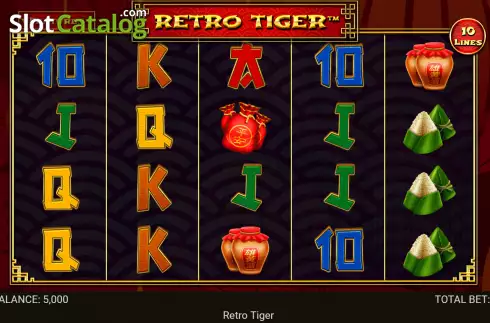 Οθόνη2. Retro Tiger Κουλοχέρης