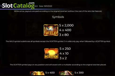 Οθόνη6. African Luck Κουλοχέρης 