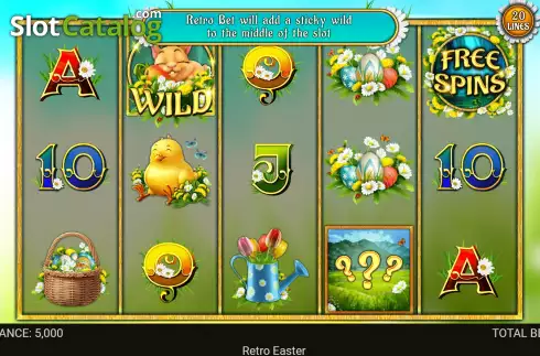 Οθόνη2. Retro Easter Κουλοχέρης