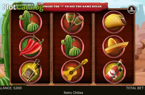 Οθόνη2. Retro Chillies Κουλοχέρης