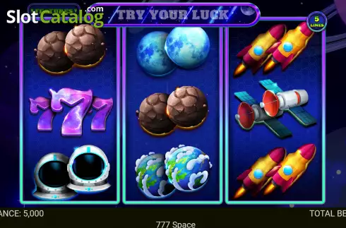 Οθόνη2. 777 Space Κουλοχέρης