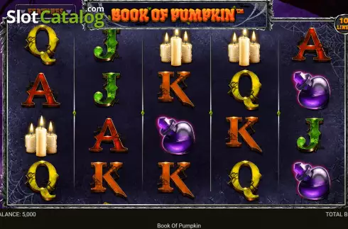 Οθόνη2. Book of Pumpkin (Retro Gaming) Κουλοχέρης