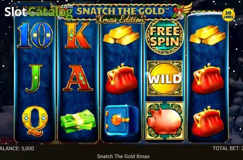 Οθόνη2. Snatch The Gold Xmas Edition Κουλοχέρης