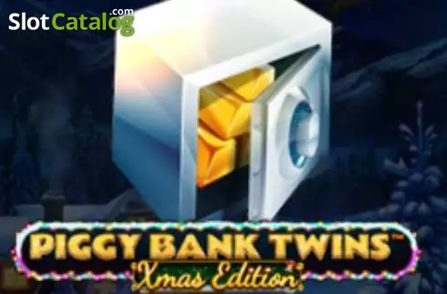 Piggy Bank Twins Xmas Λογότυπο Piggy Bank Twins Xmas Λογότυπο