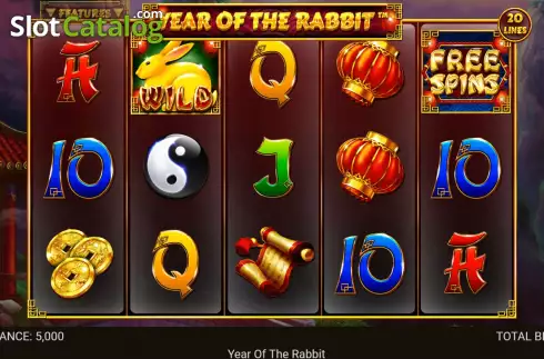 Οθόνη2. Year of the Rabbit (Retro Gaming) Κουλοχέρης