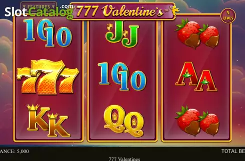 Οθόνη2. 777 Valentine's Κουλοχέρης 