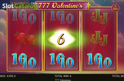 Οθόνη3. 777 Valentine's Κουλοχέρης 