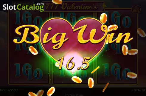 Οθόνη4. 777 Valentine's Κουλοχέρης 