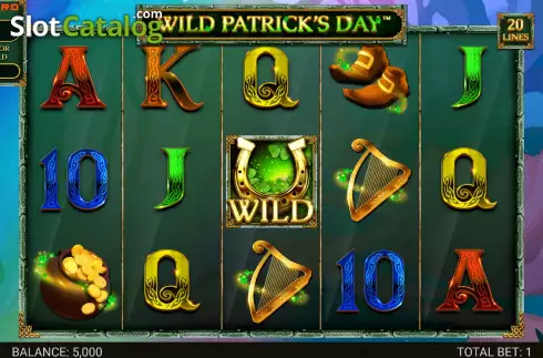 Οθόνη2. Wild Patrick's Day Κουλοχέρης