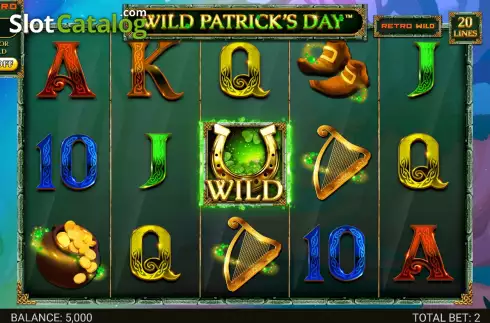 Οθόνη3. Wild Patrick's Day Κουλοχέρης