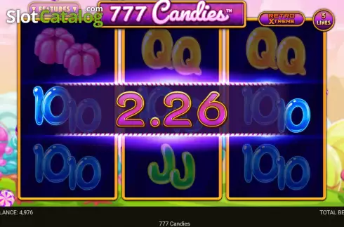 Οθόνη3. 777 Candies Κουλοχέρης