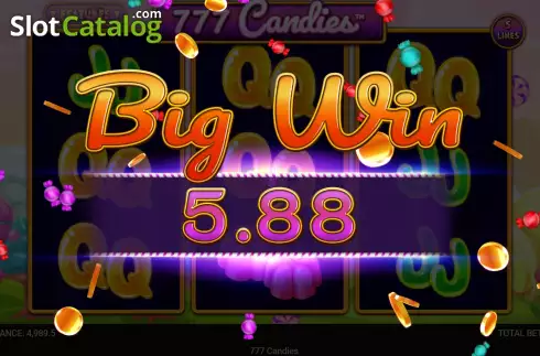Οθόνη4. 777 Candies Κουλοχέρης