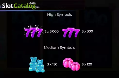 Οθόνη7. 777 Candies Κουλοχέρης