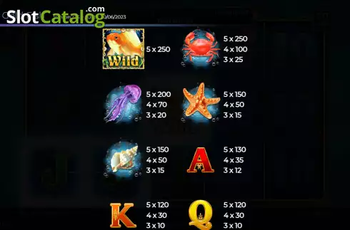 Οθόνη8. Wild Gold Fish Κουλοχέρης