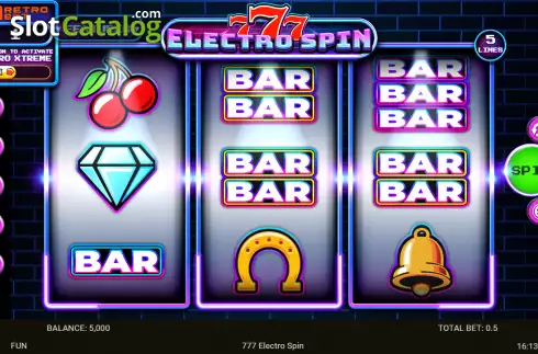 Οθόνη2. 777 Electro Spin Κουλοχέρης