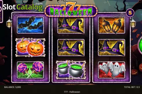 Οθόνη2. 777 Halloween Κουλοχέρης 