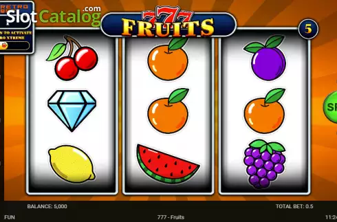 Οθόνη2. 777 - Fruits Κουλοχέρης