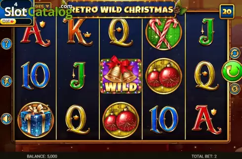 Οθόνη2. Retro Wild Christmas Κουλοχέρης