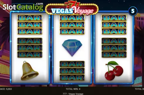 Οθόνη3. 777 - Vegas Voyage Κουλοχέρης
