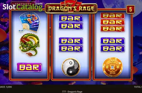 Οθόνη2. 777 - Dragon's Rage Κουλοχέρης