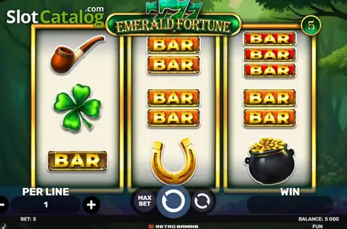 Οθόνη2. 777 - Emerald Fortune Κουλοχέρης