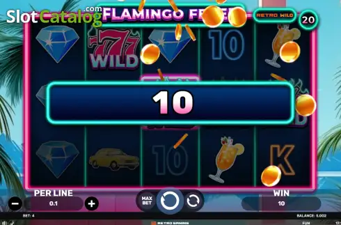 Οθόνη3. Flamingo Fever Κουλοχέρης