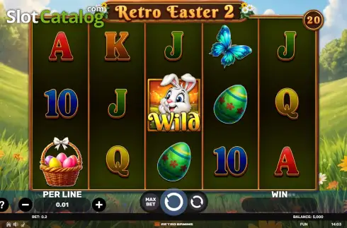 Οθόνη2. Retro Easter 2 Κουλοχέρης 
