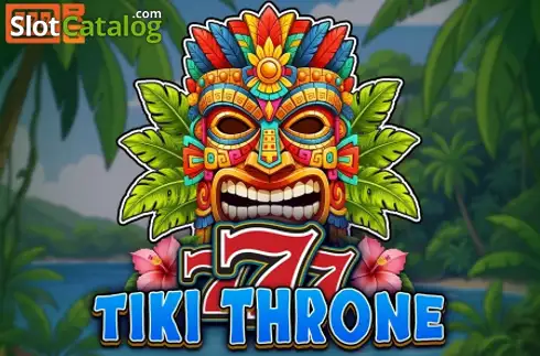 777 - Tiki Throne Λογότυπο 777 - Tiki Throne Λογότυπο