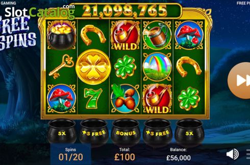 Οθόνη3. Irish Coins (Revolver Gaming) Κουλοχέρης