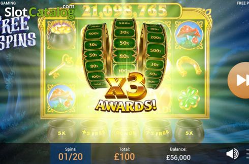 Οθόνη4. Irish Coins (Revolver Gaming) Κουλοχέρης