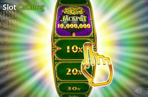 Οθόνη5. Irish Coins (Revolver Gaming) Κουλοχέρης