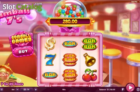 Οθόνη3. Gumball 7's Κουλοχέρης 