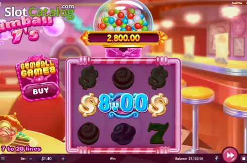 Οθόνη4. Gumball 7's Κουλοχέρης 