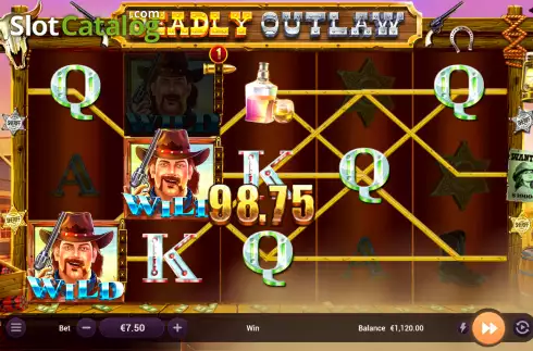 Οθόνη3. Deadly Outlaw (Fine Edge Gaming) Κουλοχέρης